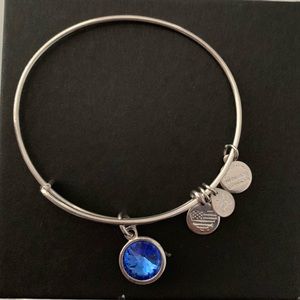 Alex & Ani September Birthstone Bangle